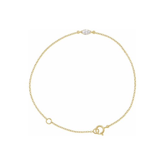 Chloe Diamond Marquise Bracelet