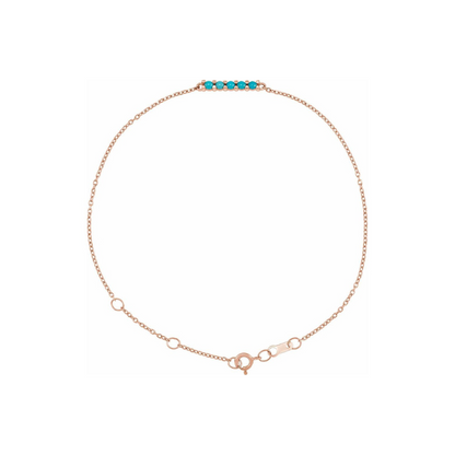 Annie Turquoise Bar Bracelet